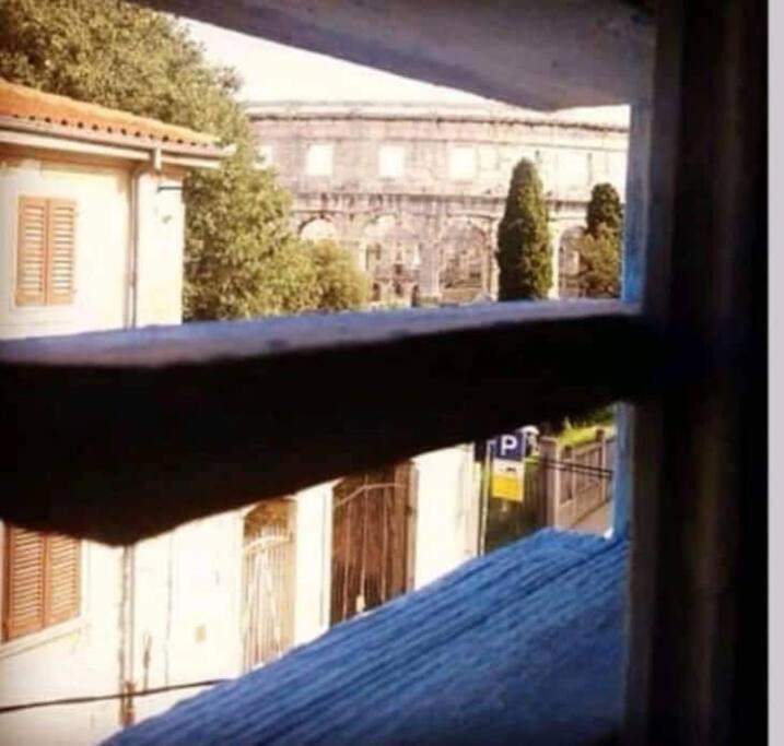 Colloseum View From The Apartment Pula Exteriör bild
